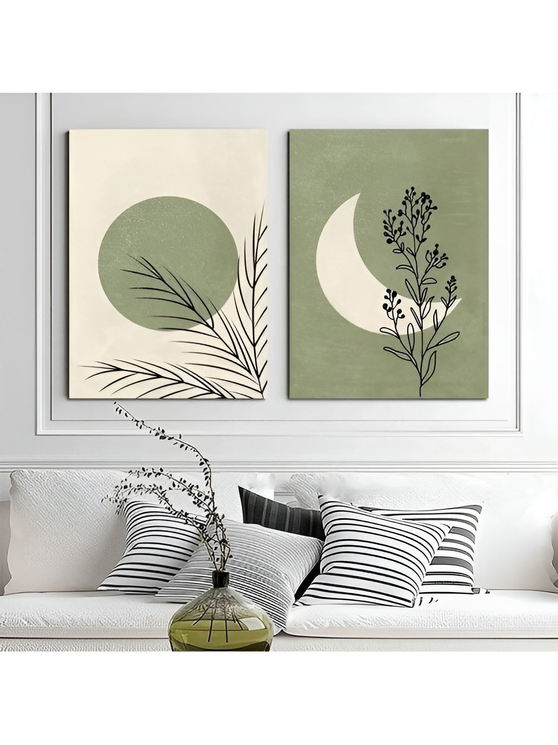 Set of 2 Botanic Art Frames